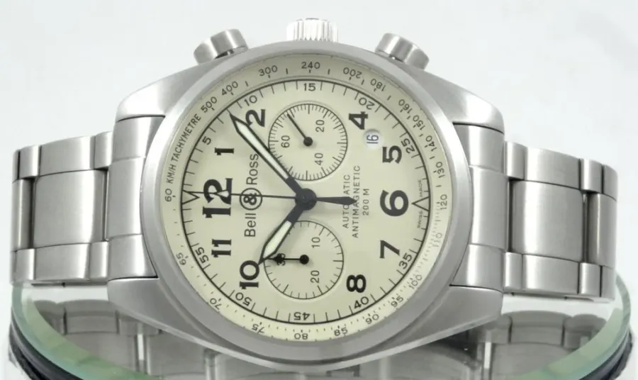 Bell & Ross Chrono Vintage 126 XL Full Set comme neuve