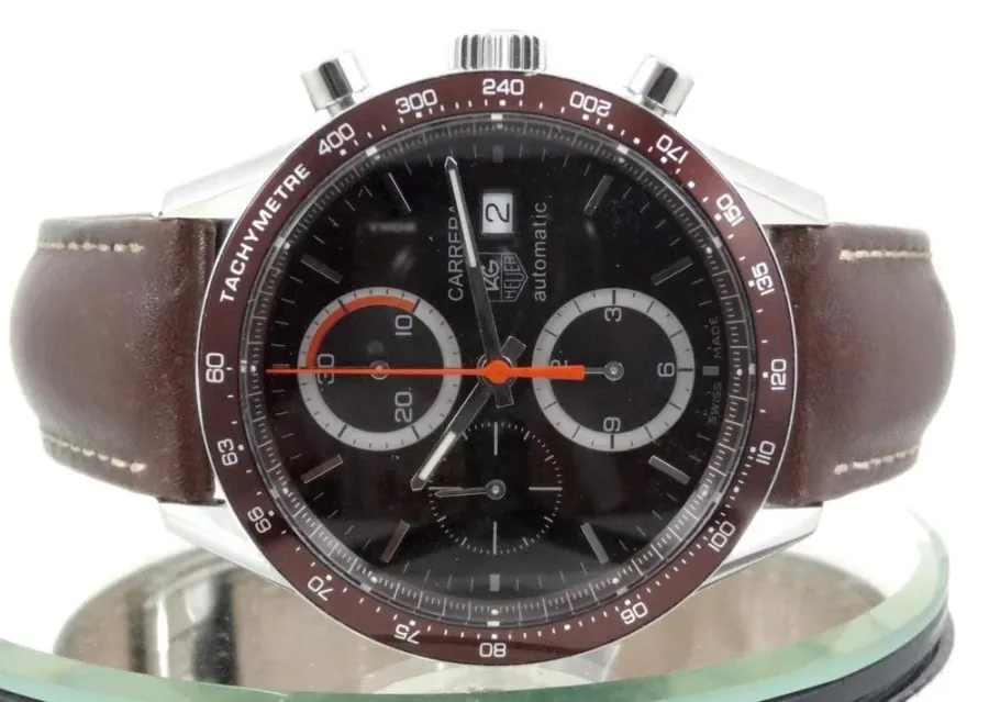 TAG Heuer Carrera Burgundy CV2013-3 Boite et papiers