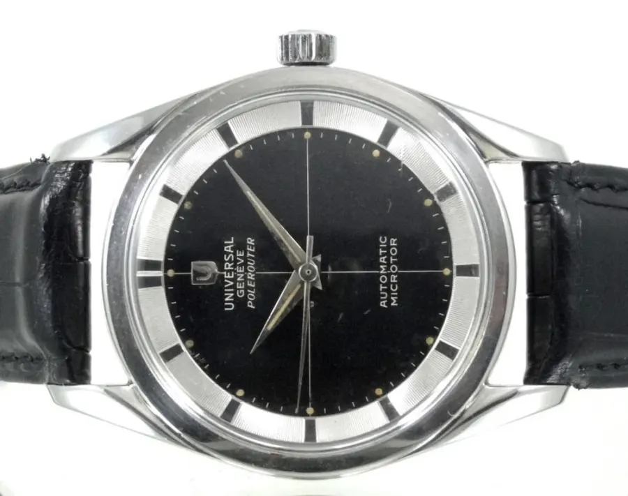 Universal Genève Universal Polerouter Micro-rotor Cadran noir