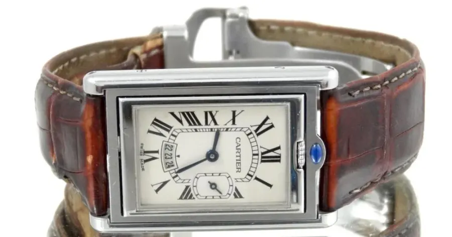 Cartier Tank Basculante Grande Date Quartz