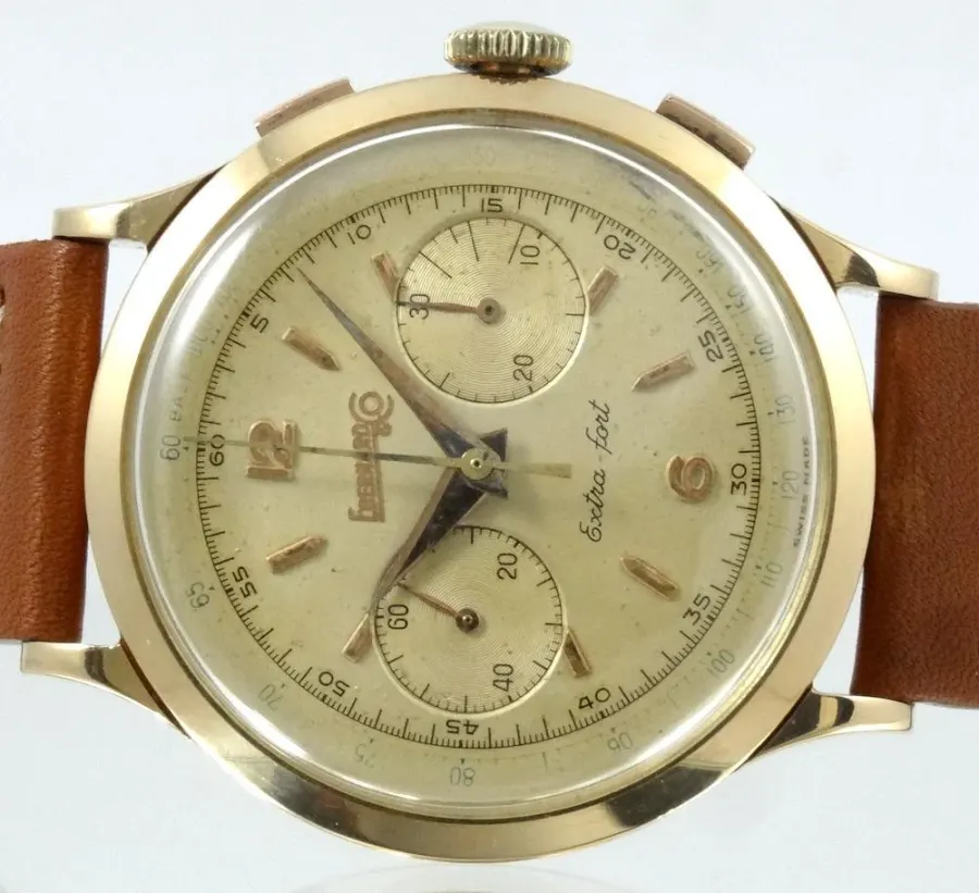 Eberhard & Co. Chronograph or rose