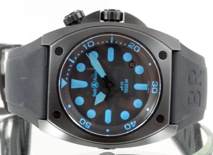 Bell & Ross BR 02 Blue full Set 2010