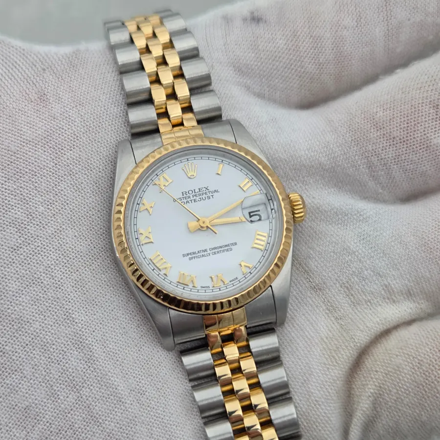 Rolex Datejust 31 Serviced in 2026 jubilee roman white 178273 278273