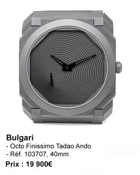 Bulgari Octo Finisimo Tadao Ando