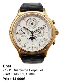 Ebel 1911 Quantième Perpetual