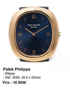Patek Philippe Ellipse 3589