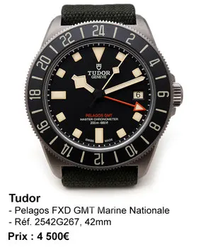 Tudor Pelagos Fxd Gmt Marine Nationale