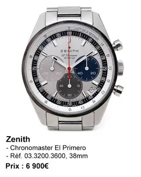 Zenith Chronomaster El Primero