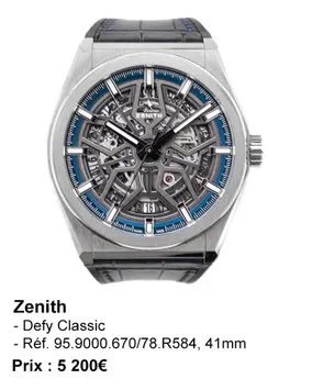 Zenith Defy Classic