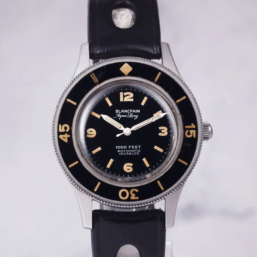 Blancpain FIFTY FATHOMS AQUA LUNG 1000 FEET EXPERTISE BLANCPAIN from 60’S
