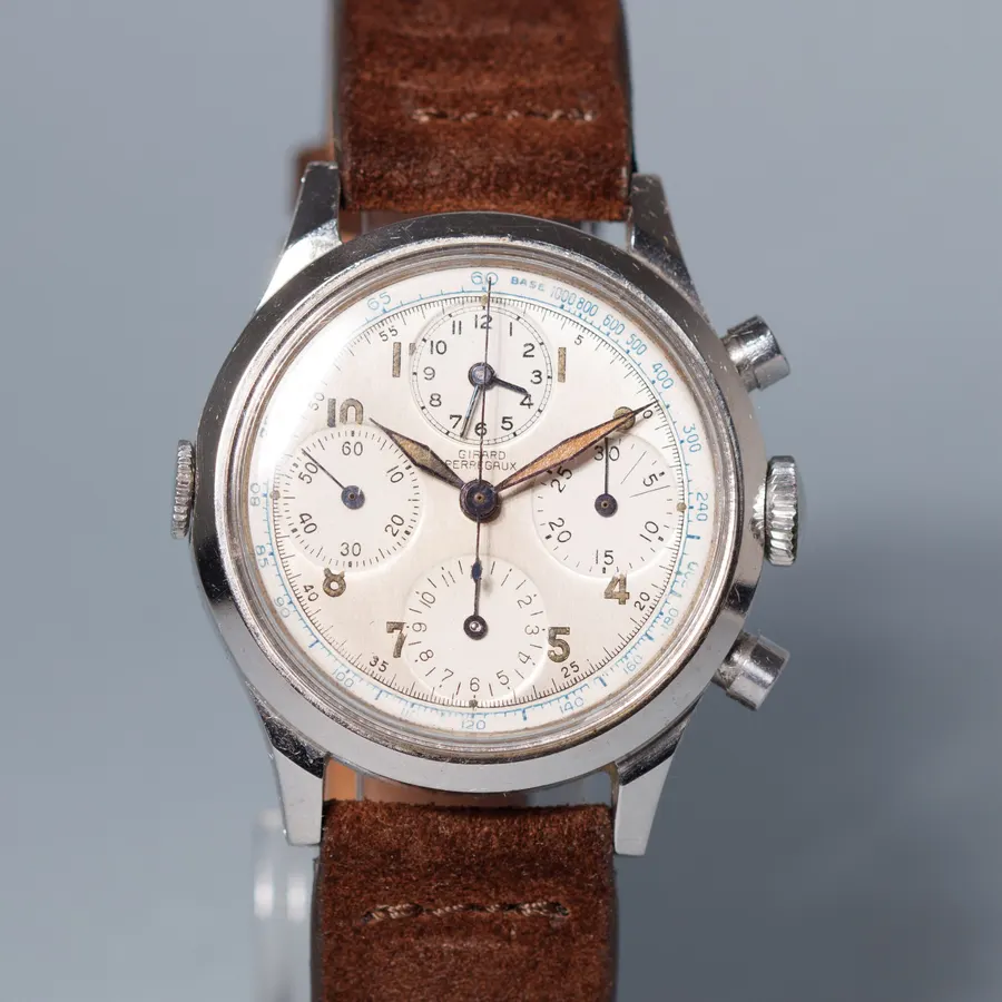 Girard-Perregaux Girard Perregaux aerocompax chrono acier vintage