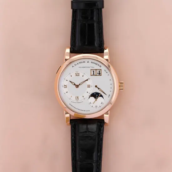 A. Lange & Söhne Lange 1 – 109.032F or rose complète
