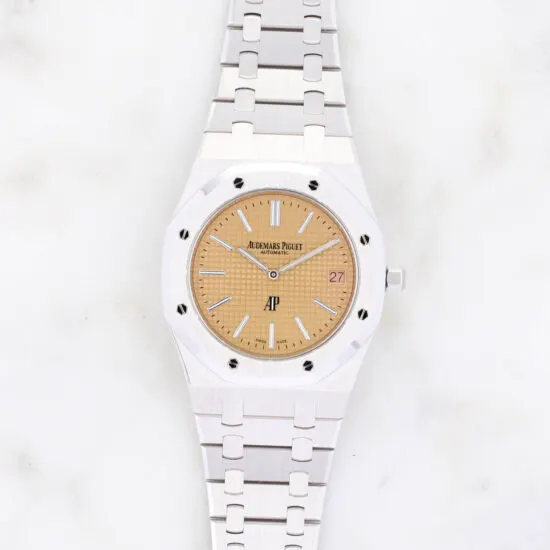 Audemars Piguet Jumbo 15202 or blanc neuve