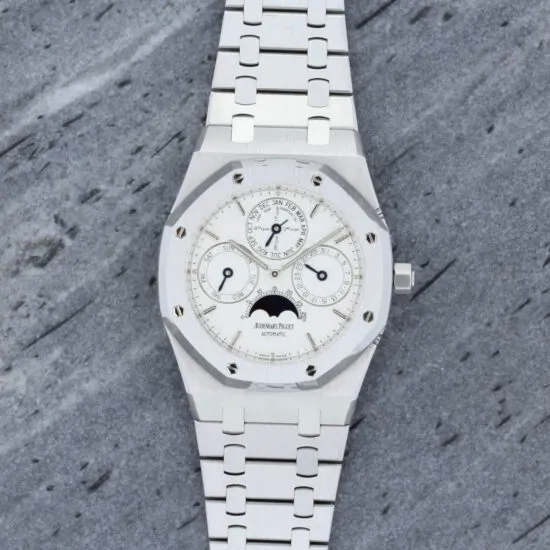 Audemars Piguet Quantième Perpétuel 25820ST complète