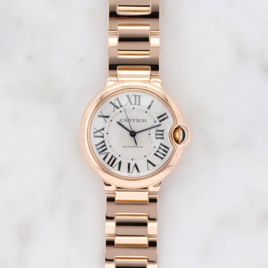Cartier Ballon bleu or rose complète 36mm