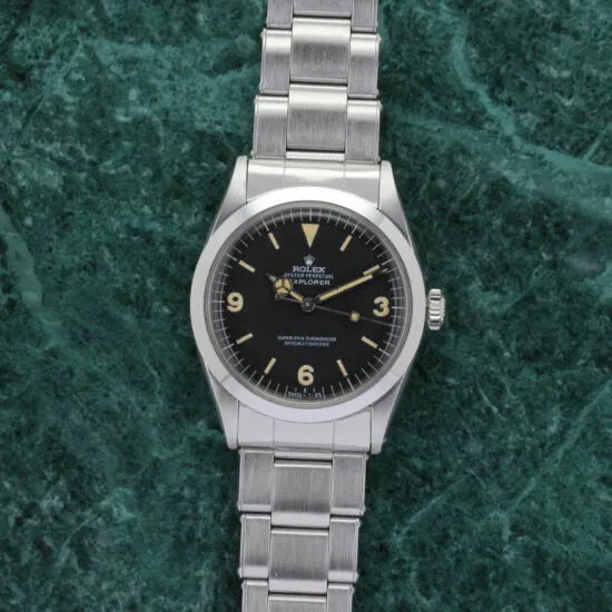 Rolex Explorer I 1016 complète MK1 « Frog Foot »