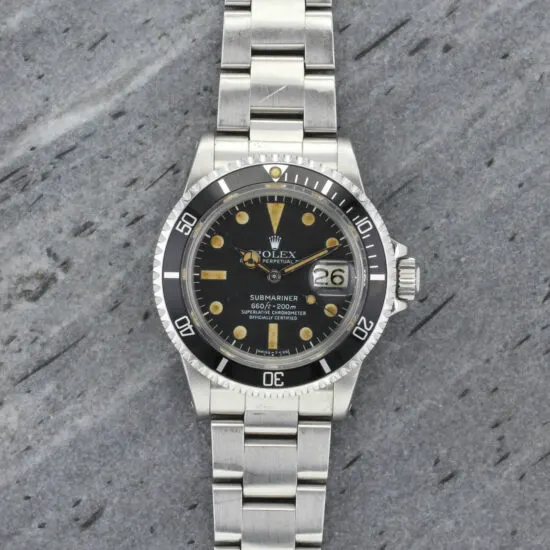Rolex Submariner 1680 avec révision Rolex