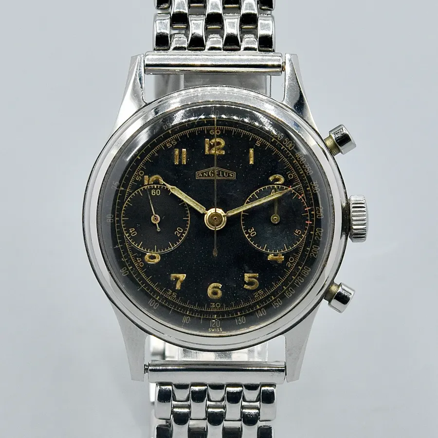 Angelus Chronograph Stainless Steel