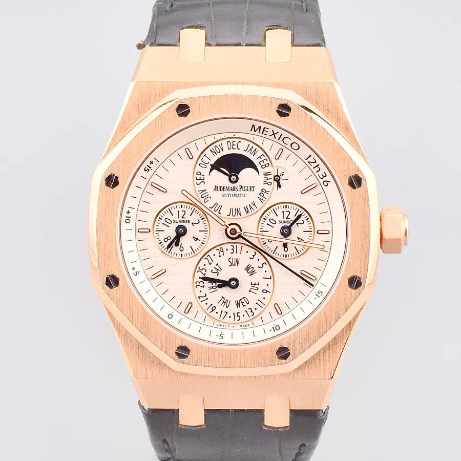 Audemars Piguet Royal Oak Equation of Time Perpetual Calendar Pink Gold with Certificate