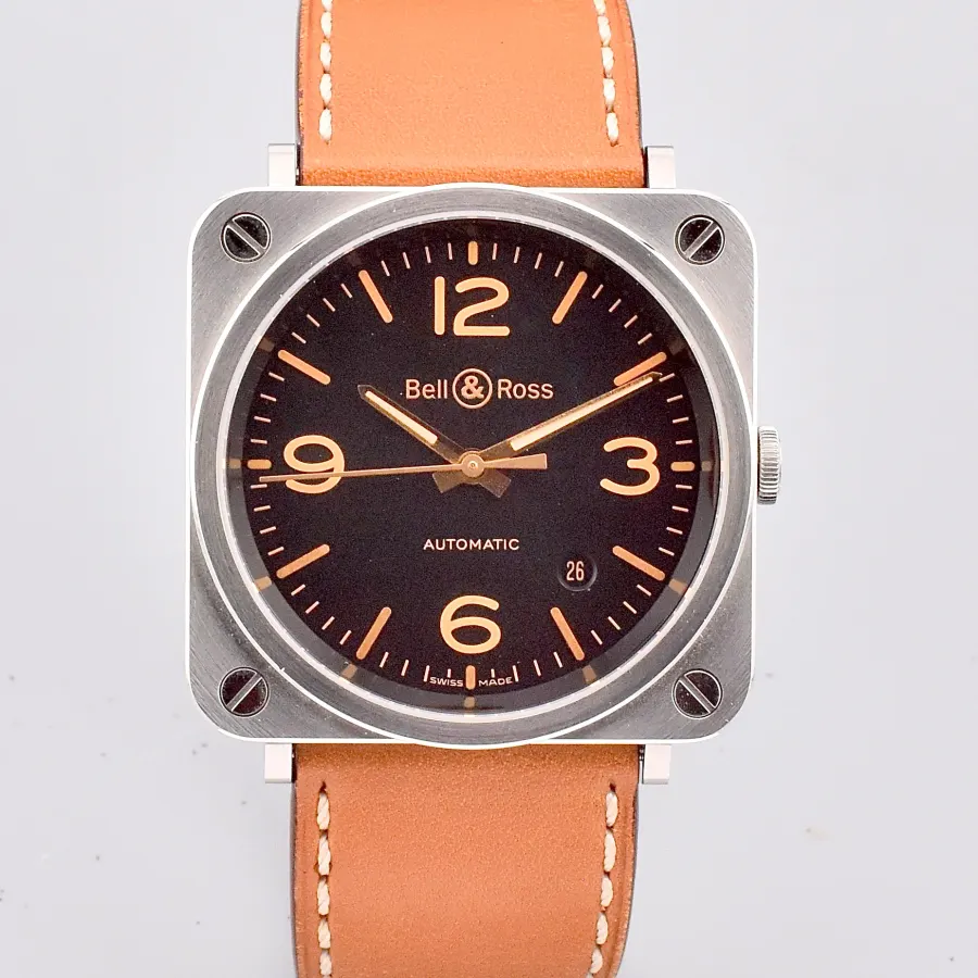 Bell & Ross Brs Golden Heritage Stainless Steel Full Set