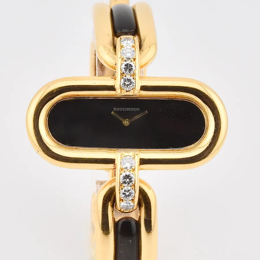 Boucheron Lady's Yellow Gold and Onyx