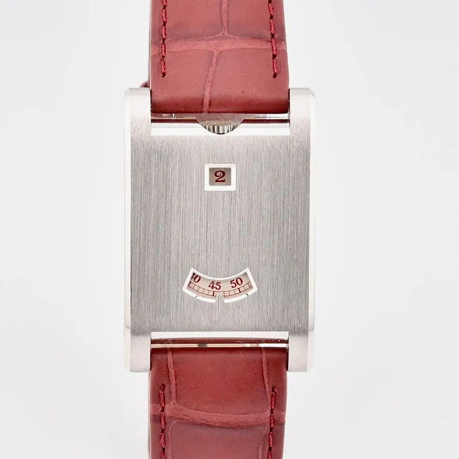 Cartier Tank A Guichets Limited Edition Platinum Full Set