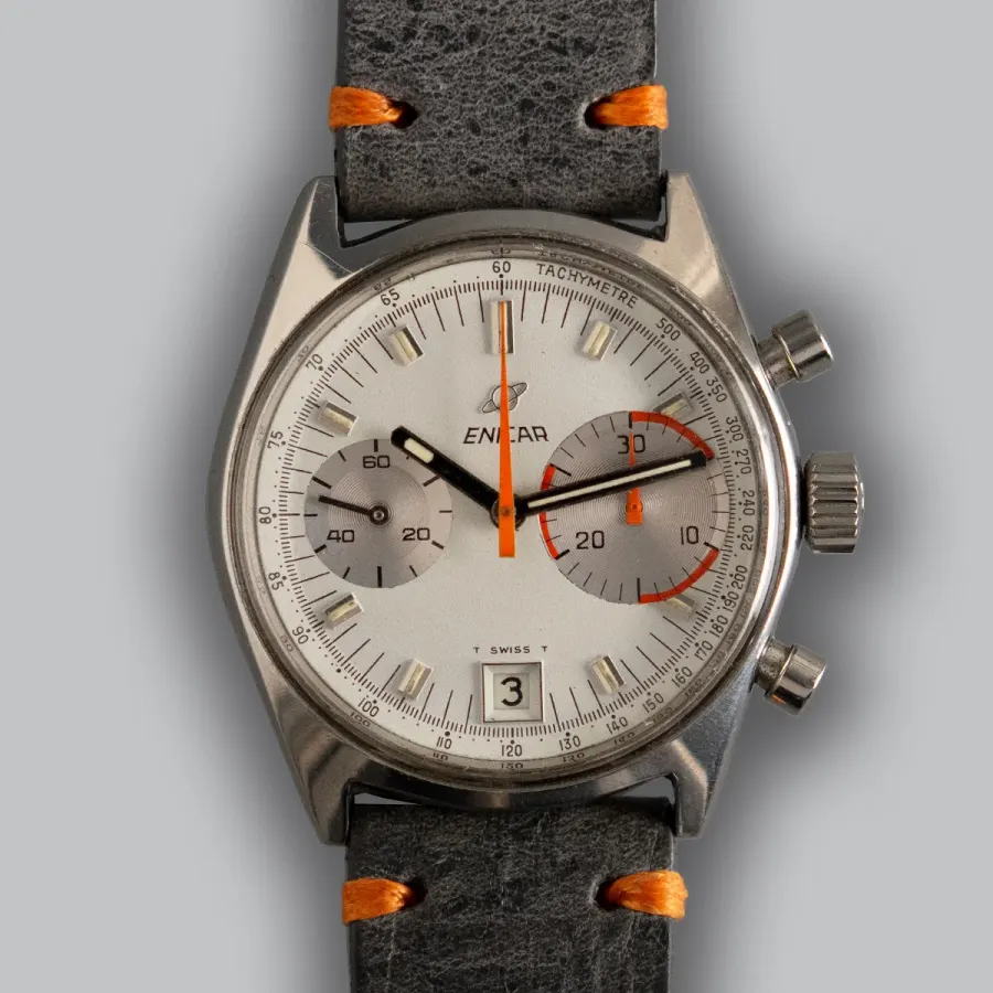 Enicar Chronograph "big Eye"
