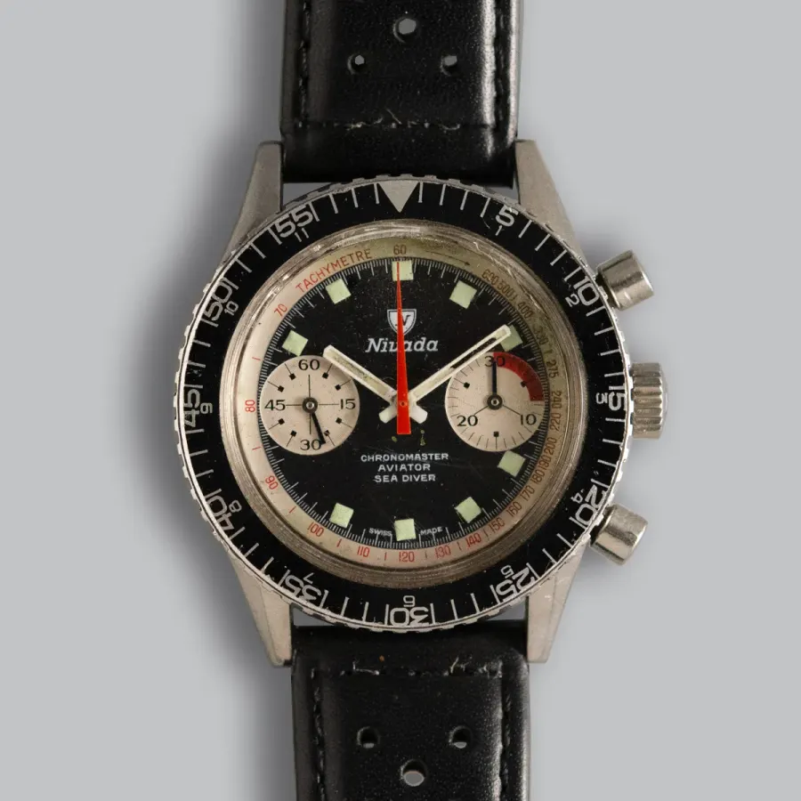 Nivada Grenchen Chronomaster "exotic Dial"