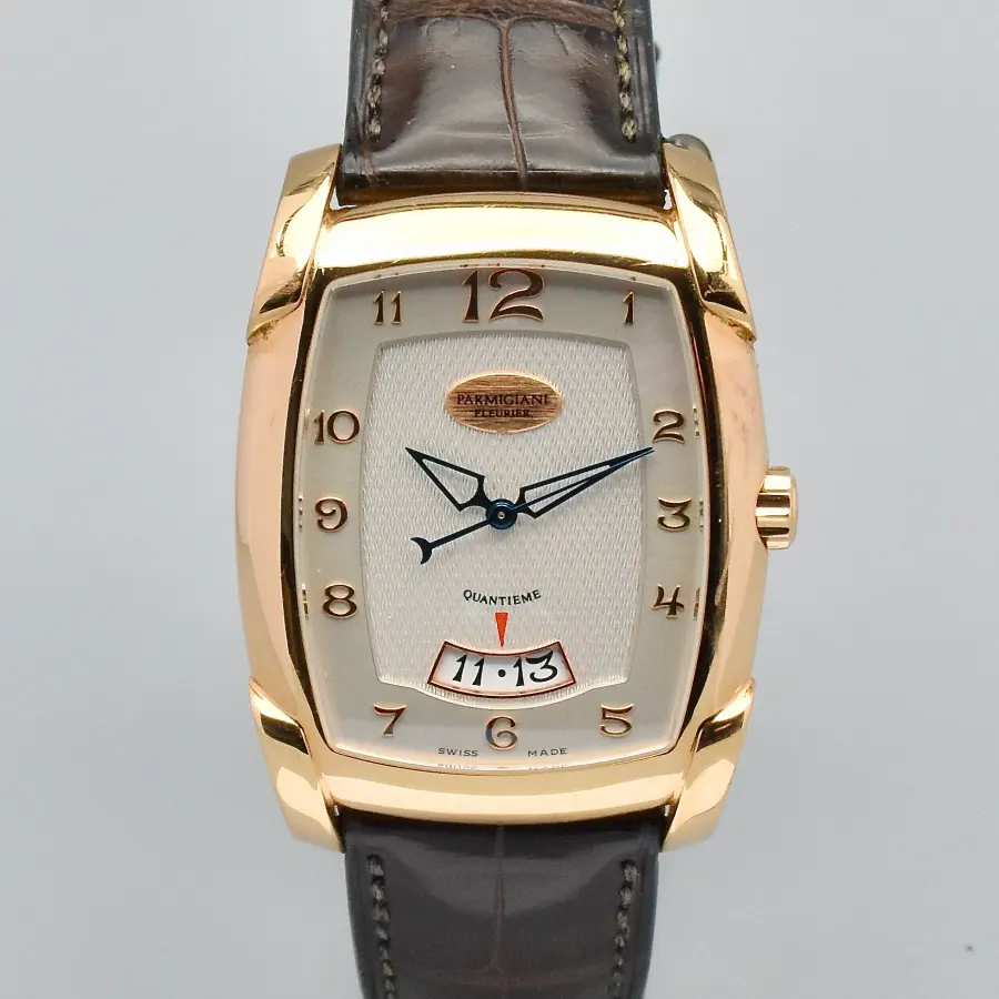 Parmigiani Fleurier Forma Grande Pink Gold with Box and Papers