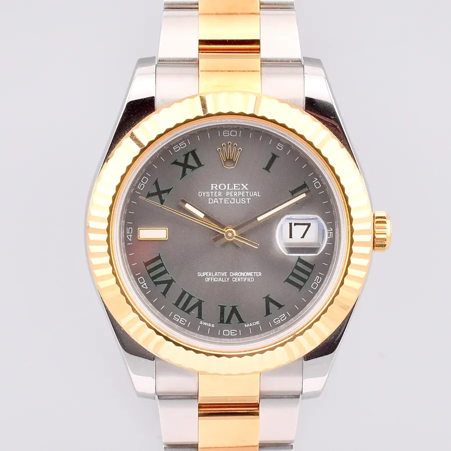 Rolex Datejust II Wimbledon Stainless Steel and Gold Full Set