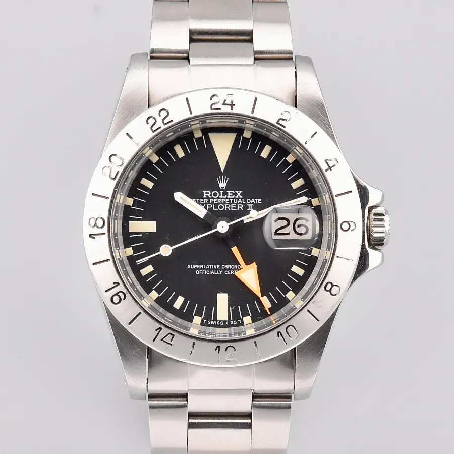 Rolex Explorer II "steve Mcqueen" Stainless Steel Box and Papers