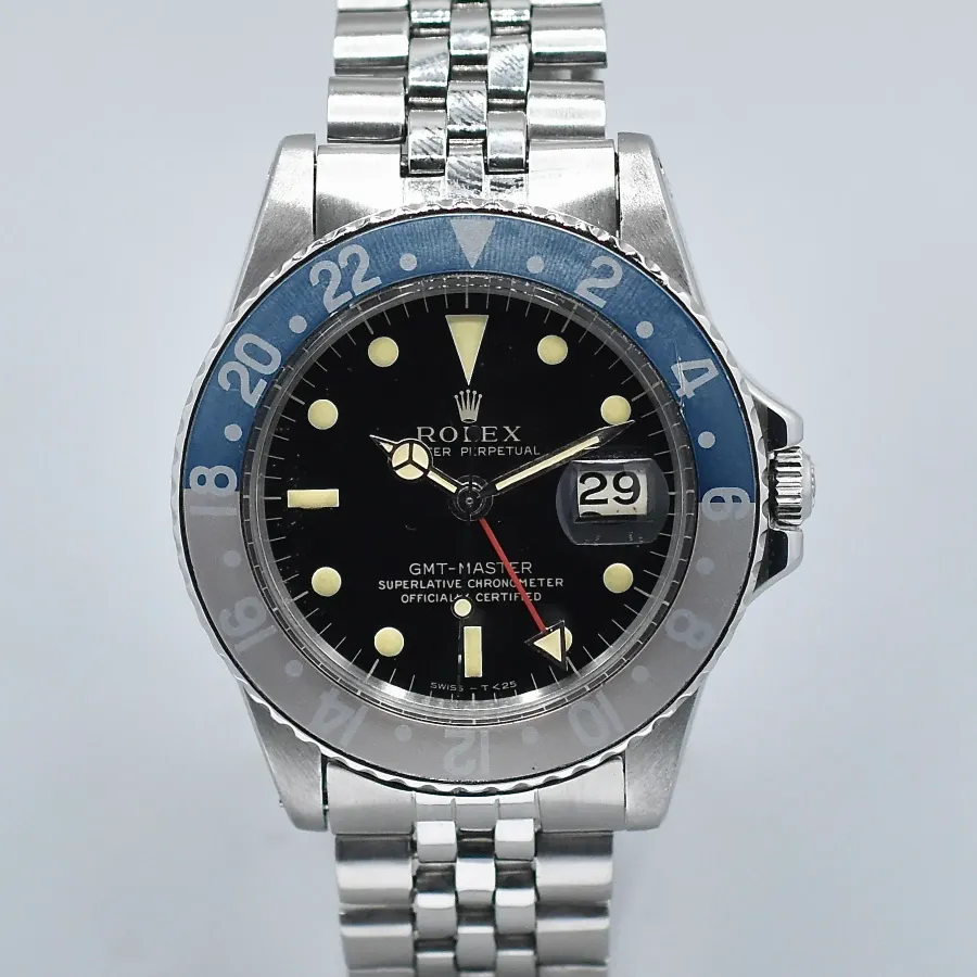 Rolex GMT Master "pepsi" Gilt Dial