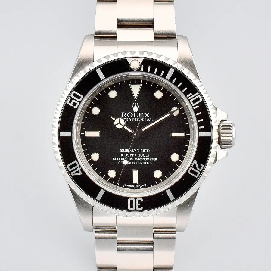 Rolex Submariner 4 Lines Stainless Steel Box and Papers