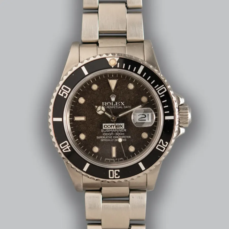Rolex Submariner Comex Tropical Dial Stainless Steel