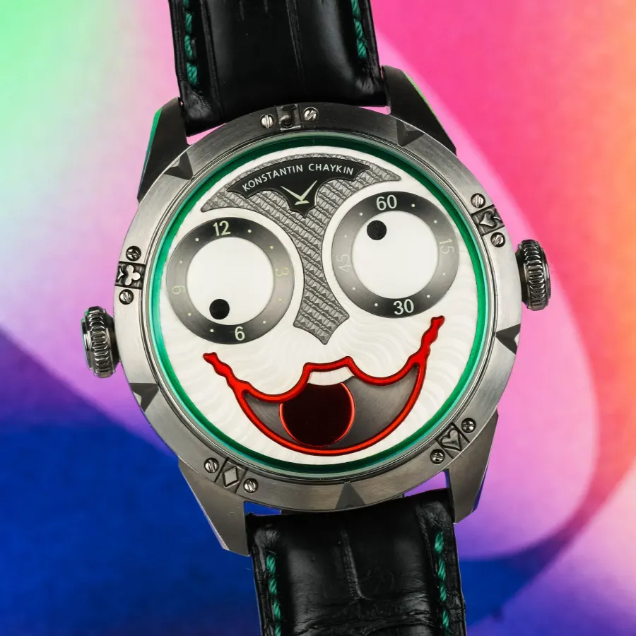 watches 2019 Konstantin Chaykin JOKER ref K07-0.TI01.03: Box & Booklets & LIMITED EDITION of 88pcs